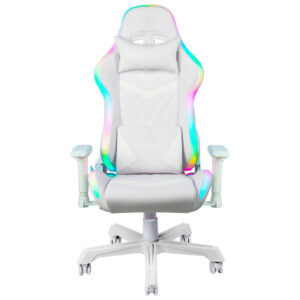 Deltaco RGB Gaming Chair White